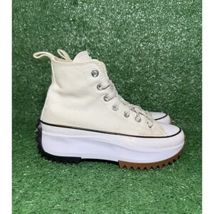 Converse Chuck Taylor Run Star Hike Hi White Y2K Platform Sneaker Women Size 5.5